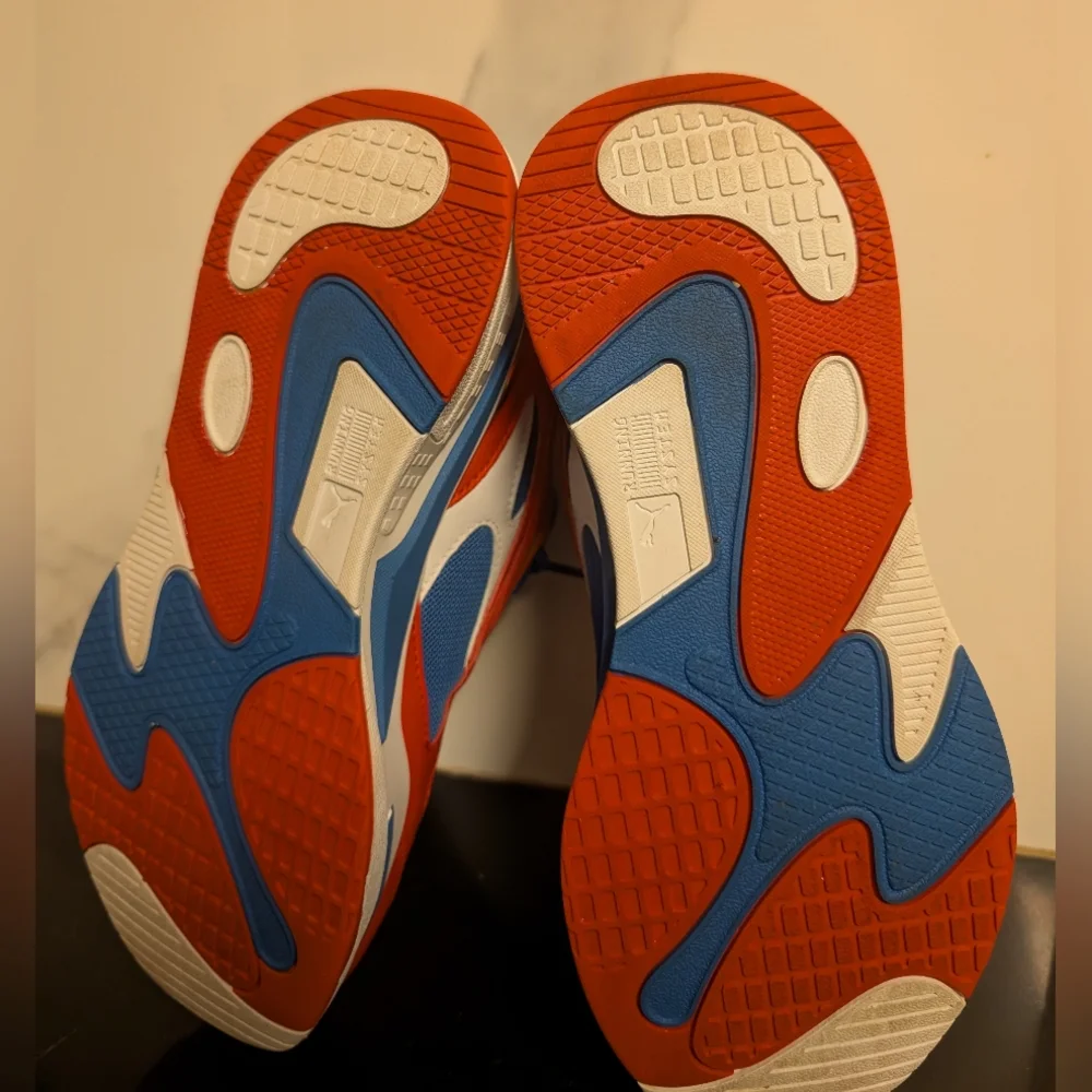Puma RS-Fast RWB Running Shoes Red/White/Blue Men's 7 Like New MSRP $85
